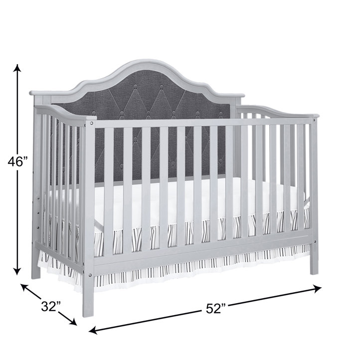 Three Posts™ Baby & Kids Essex 4 in1 Convertible Crib & Reviews Wayfair
